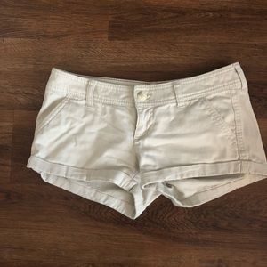 Khaki Hollister Shorts